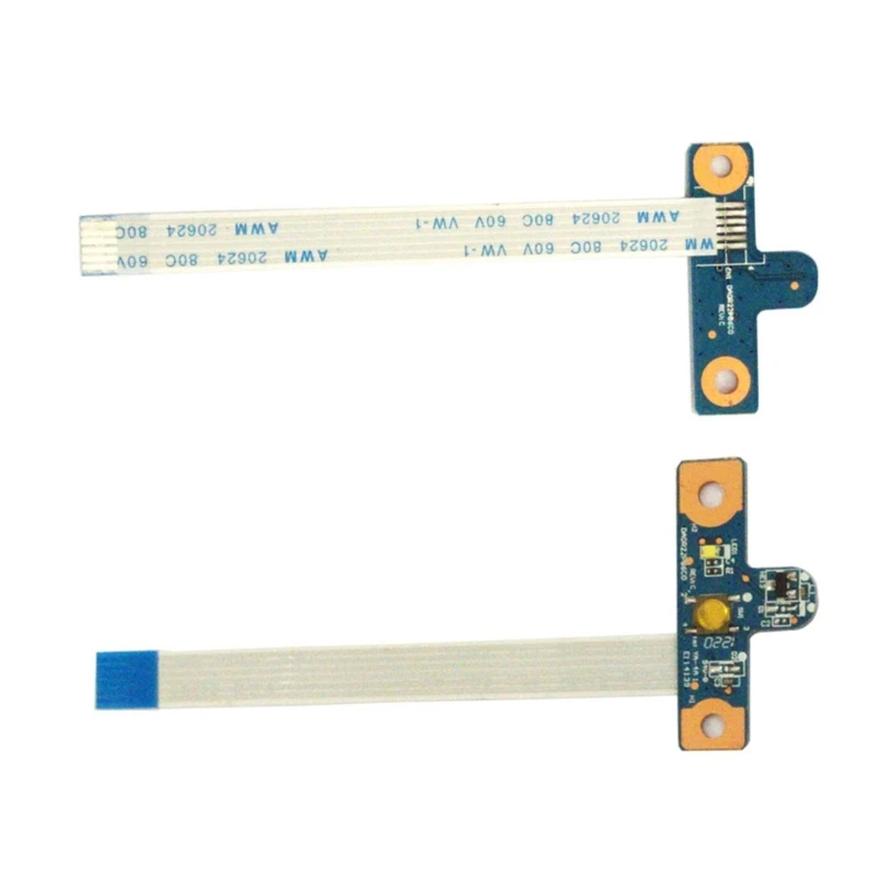 DN59 Original Laptop Repair ON/OFF Switch For HP G4-1000 G6-1000 G7-1000 Power Button Board with Flex Ribbon Cable