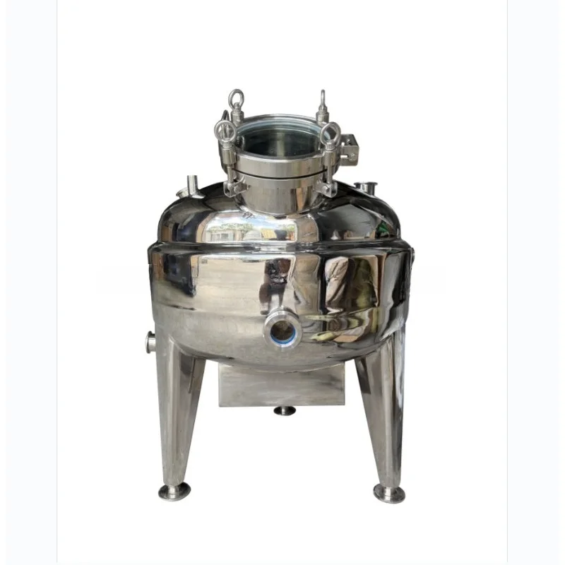 100 L stainless steel double-layer distillation fermentation reaction tank brewing equipment