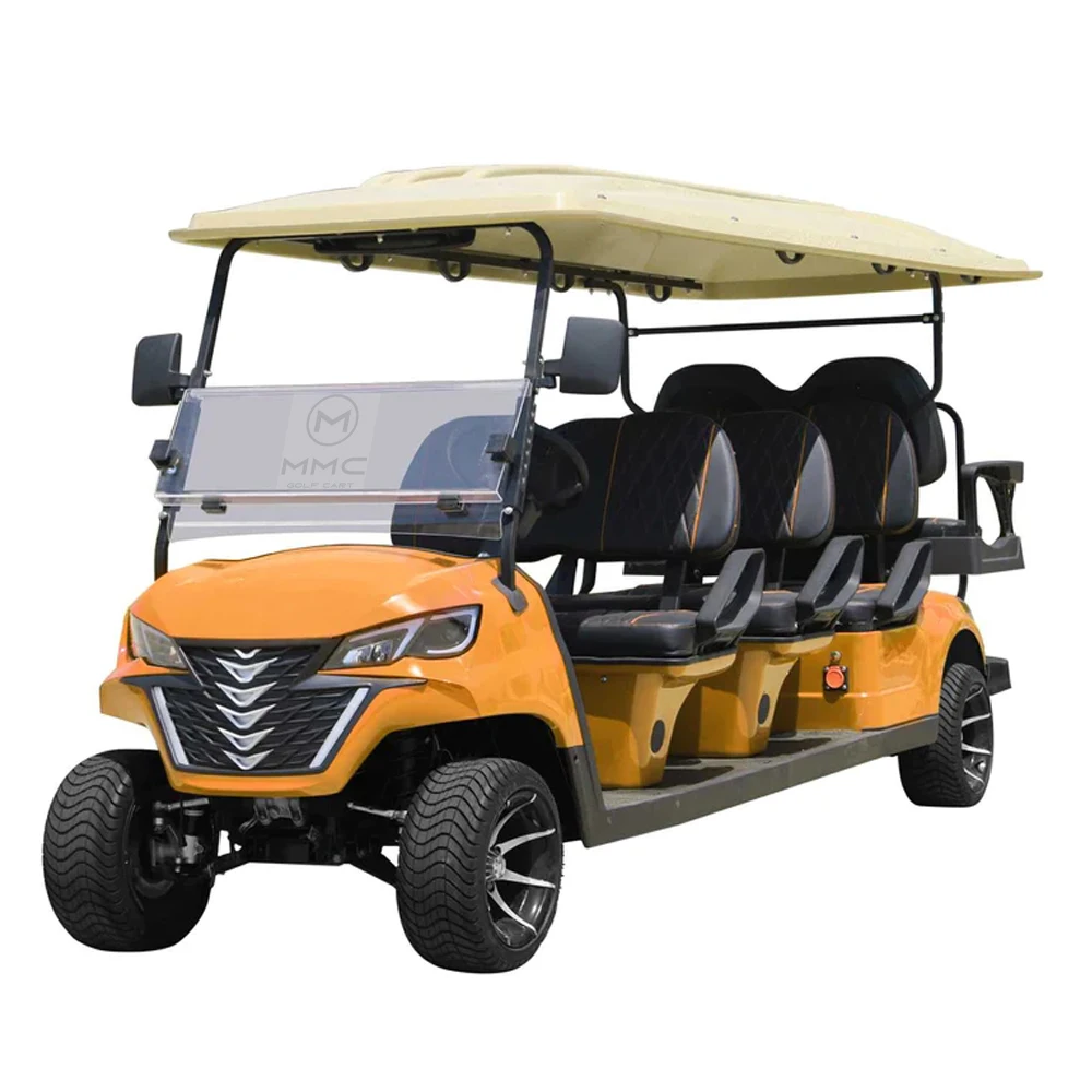 

Chinese 48V 72V Electric Golf Cart 2/4/6/8 Seater 5KW Lithium Off Road Buggy Hunting Street Solar Panels Electric Golf Cart