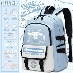 Sanrio New Cinnamoroll Babycinnamoroll Student Schoolbag Large Capacity Cartoon Children's College Backpack