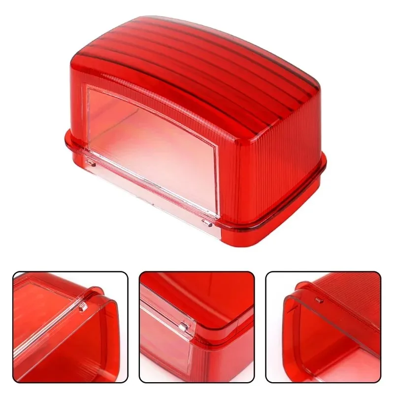 

Poer Tail Light Lens ATV Taillight Cover for Yamaha Grizzly Big Bear Bruin Kodiak Wolverine Rhino Viking (No Bullb and Wire)