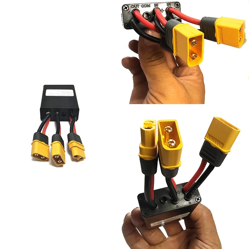 Adaptateur de connexion de batterie pour touristes, technologie de commutation, augmentation de la capacité de la batterie, technologie parallèle avec 20V-72V