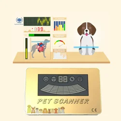 2025 Version Pet Quantum Resonance Magnetic Analyzer For Cat/Dog Body Checking Home Care Device
