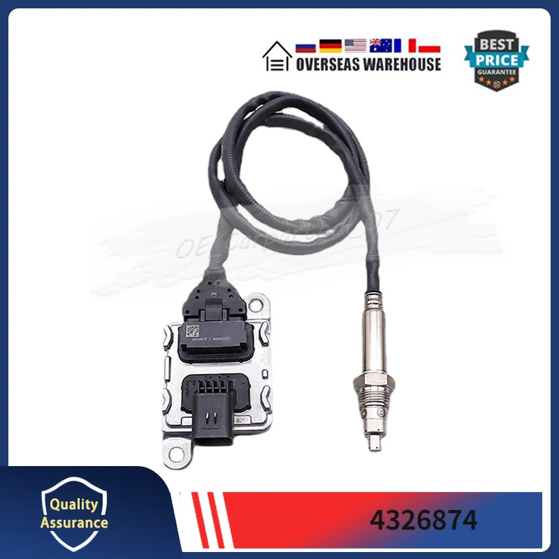 4326874 Fits For Cummins 15.0L 11.0L Nitrogen Oxygen Sensor Nox Sensor 1PCS 4326874RX 2872946 2006244