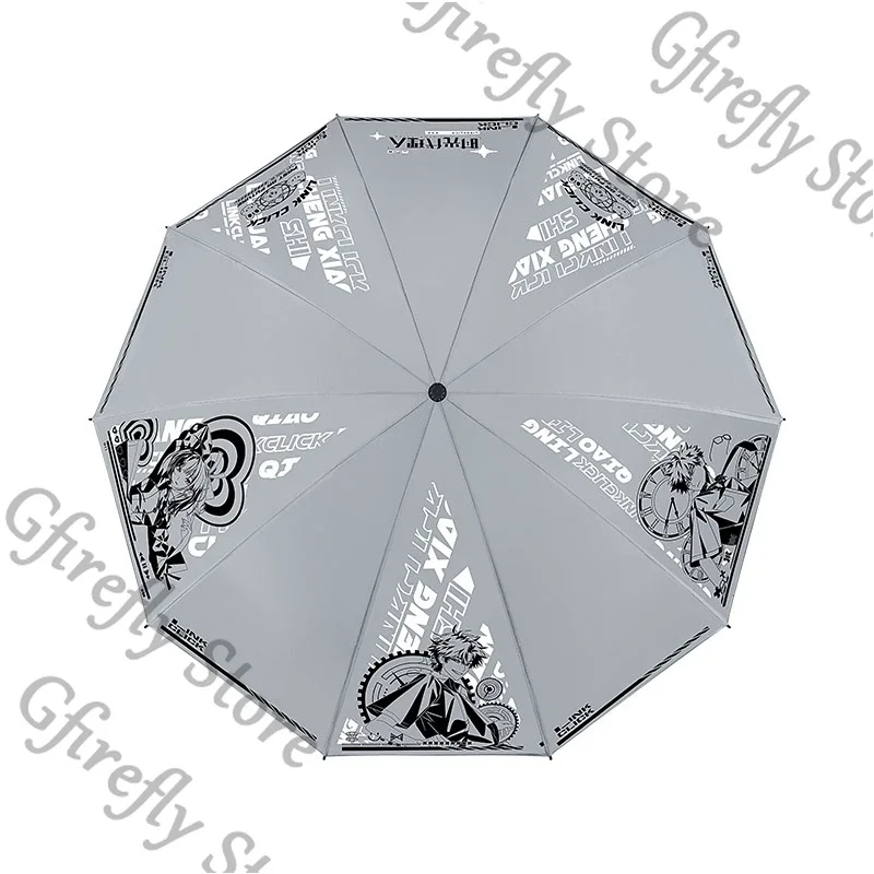 انقر على الرابط: قوس بريدون مظلة لوكاس تشارلز جو مزدوجة الأغراض قابلة للطي، مظلة أصلية كوسبلاي ذات طابقين، برولي بامبرشووت #3