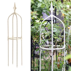 Flower Tower Support Rack Plug-in Frame with Heightening Adapter Rose Vine Climbing Trellis Trainer Garden Decor
