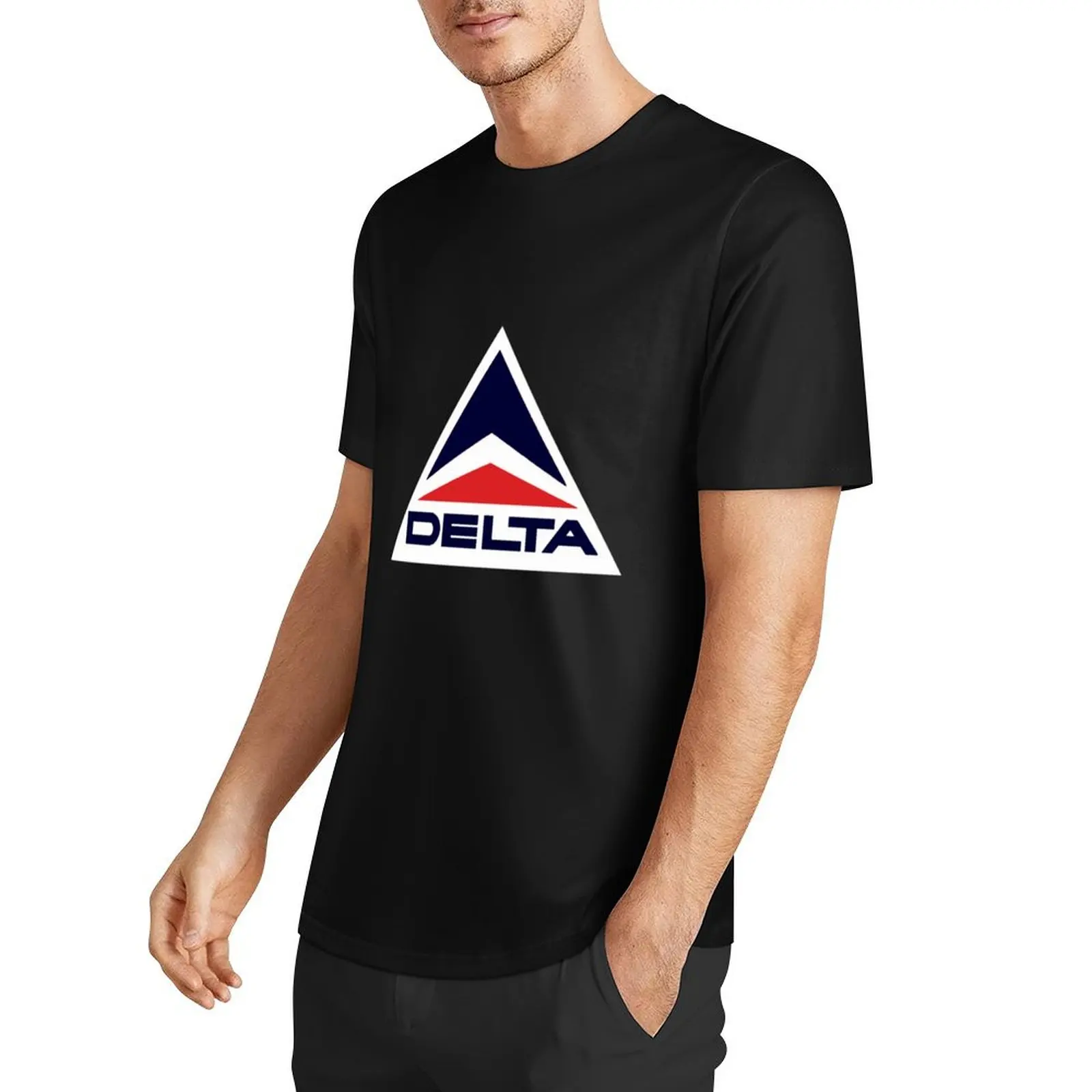 Vintage Delta Airlines T-Shirt tops customs design your own custom t shirt shirts graphic plain white t shirts men