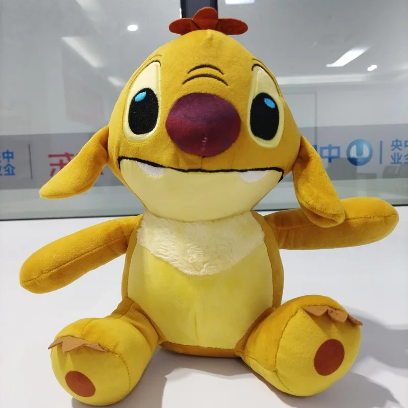 

25 см в наличии сидячая версия, плюшевая игрушка Stitch Lilo & Stitch, сумка-погремушка Luben, милая плюшевая кукла, подарок на день Святого Валентина для подруги