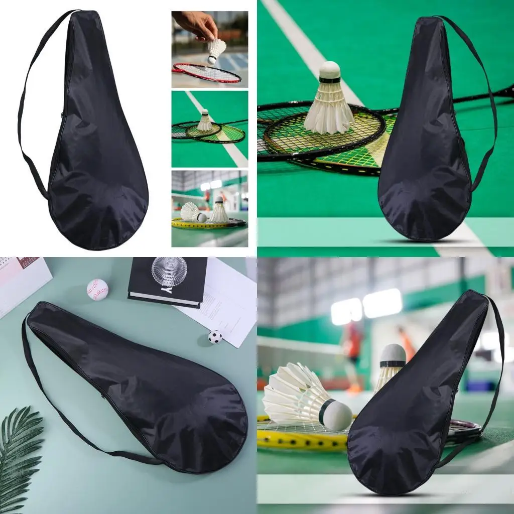 

Y1UC Sport Compacts Shuttlecock Storage Case Protective Badminton Rackets Storage Bag