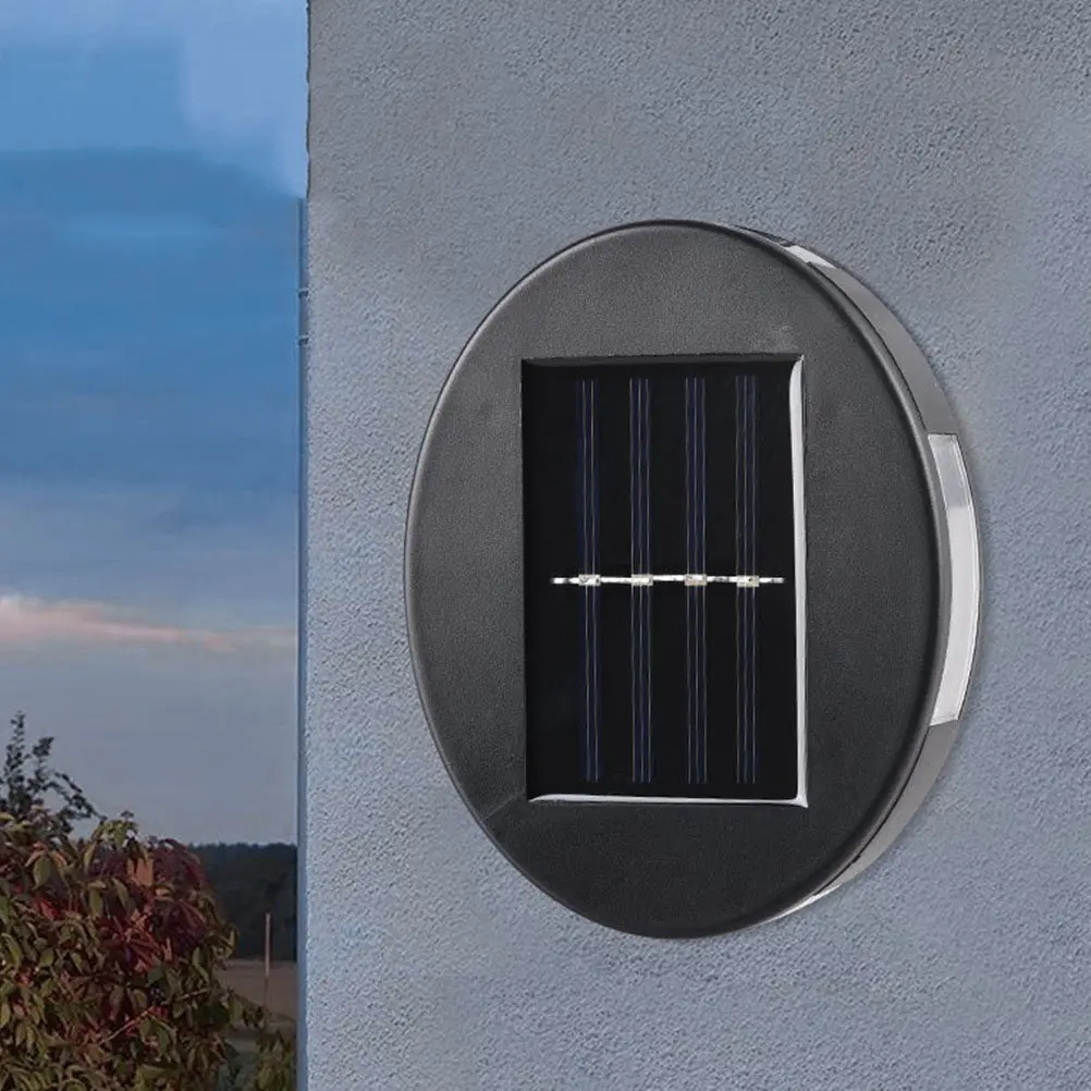 

Solar Wall Light 8-LED High Brightness LED Solar Light Outdoor Night Lamp Waterproof Durable Sunlight Wall Lamp