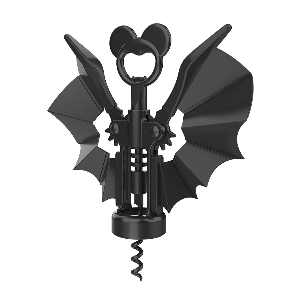 

New 2 in 1 Wine Bottle Opener Bat Bottle Opener Creative Zinc Alloy Dual-purpose Beer Bottle Opener