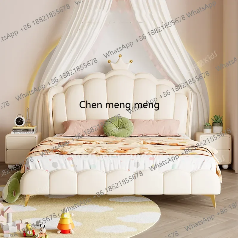 Princess Safe Bed Sleeping Platform Japanese Comfortable Cheap Soft Space Saving Bed Wooden Camas De Casal Salon Furniture