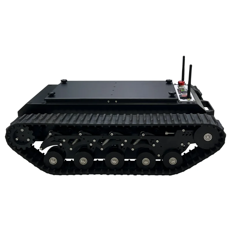 Veicolo cingolato fuoristrada TR500, telaio per robot ROS per carichi pesanti, binari in gomma, piattaforma di sviluppo open-source
