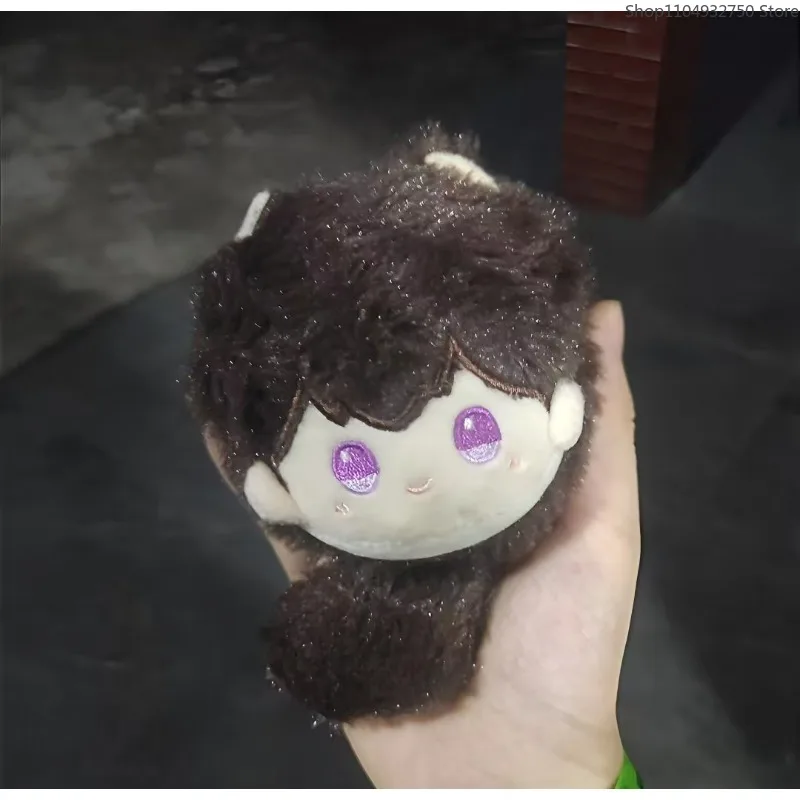 미니소 러브 앤 프로듀서 Q버전 플러시 키체인 펜던트 ACG 토이 시리즈 고급 애니메이션 스타일 여성용 휴일 선물