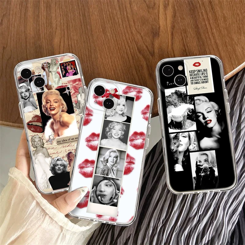 Marilyn M-Monroe Soft Case for LG K10 Pro K10A K11 Plus K22 K30 K40 K40S K41S K50 K50S K51 K51S K52 K62 K42