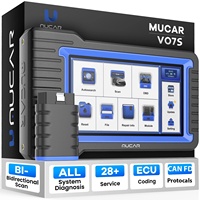 MUCAR VO7S/ VO7 OBD2 Scanner 28 Resets Scanner Tools With Active Test ECU Coding Function Full System Car Diagnostic Tools