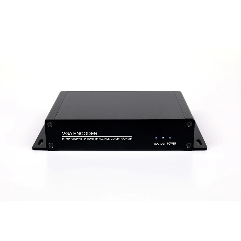 VGA Loop-Out Encoder 3840x2160 H.264/H.265 Video Capture Card with RTMP/RTSP Streaming for Live TV & Rado Broadcsting