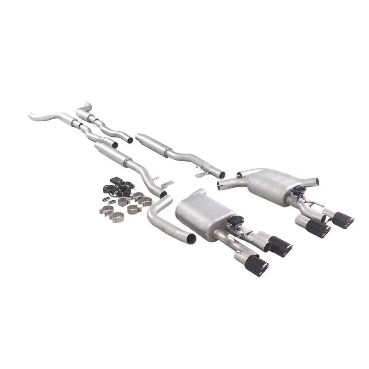 GFC brand for 2013-2019 Jaguar XJL  3.0T/5.0L Catback high-performance variable valve exhaust, muffler and tips