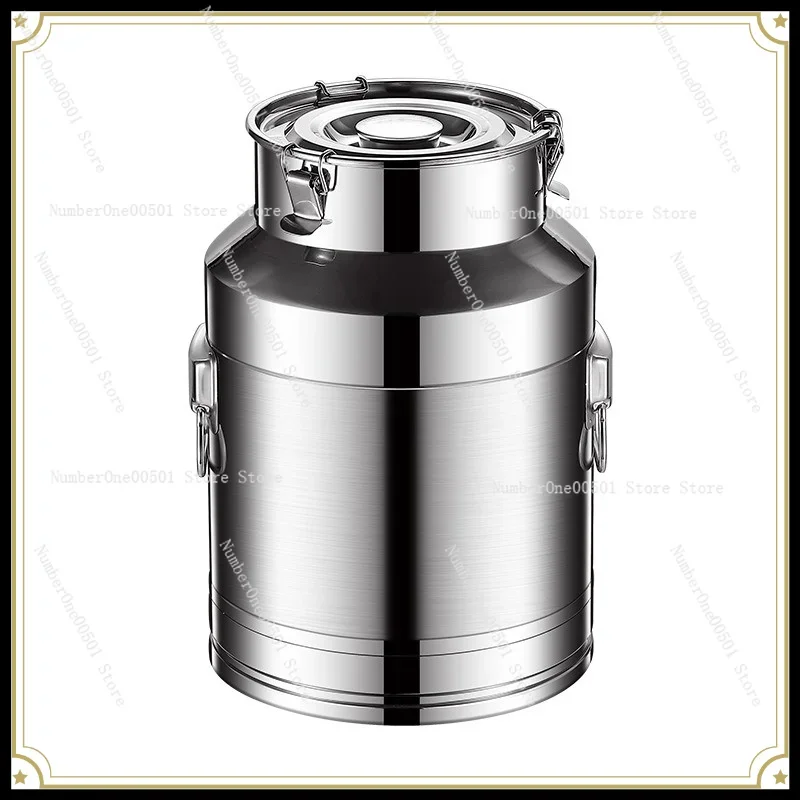 Stainless Steel Sealed Barrel Food Grade Oil Barrel Storage Tank Sparkling Wine Barrel