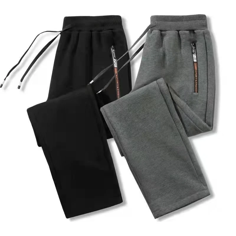 

Men's Casual Sports Pants Straight Leg Loose plus Size Trendy Sweatpants Long Trousers Spring Autumn Faion plus Size