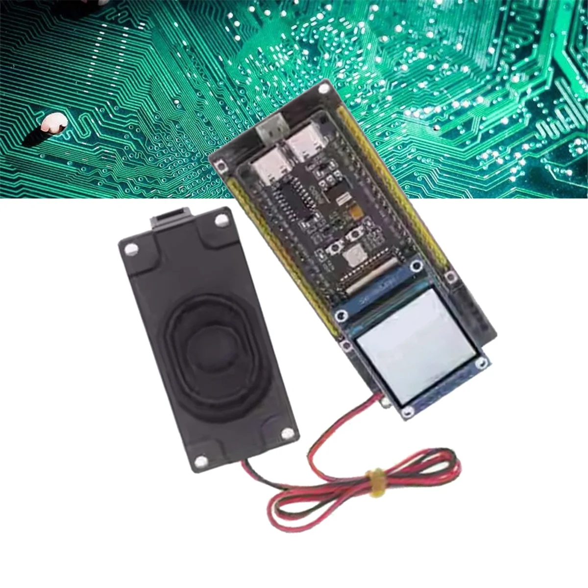 НОВЫЙ робот с голосовым чатом AI ESP32-S3, макетная плата + 1,3-дюймовый цветной экран, комбинированный DeepSeek для студенческой образовательной материнской платы