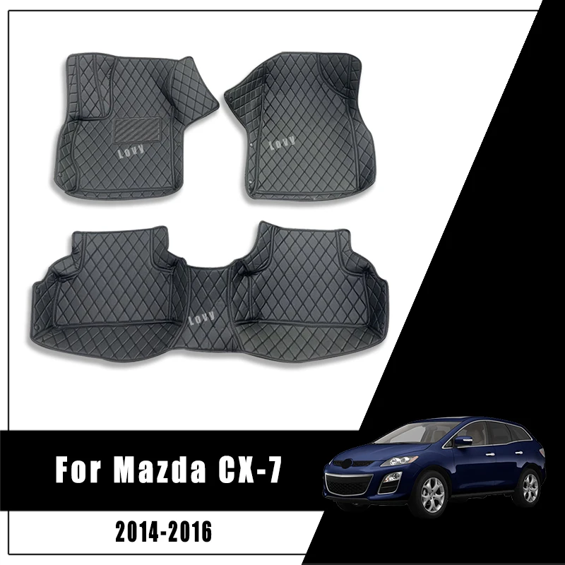 

Коврик в багажник автомобиля для Mazda CX-7 CX7 2010-2016, кожаный коврик в багажник, аксессуары для интерьера авто