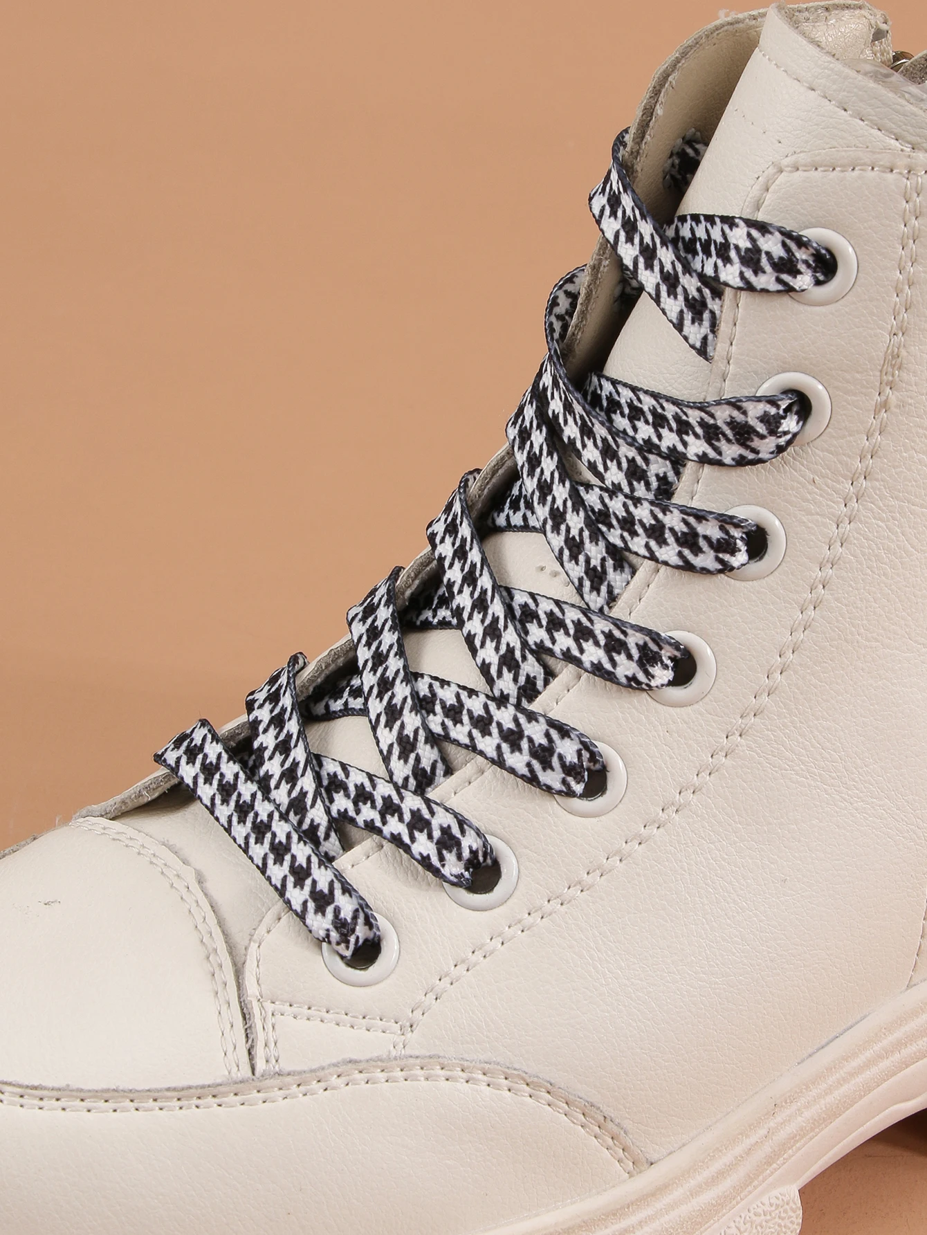 1 Paar personalisierte Vogelgitter-Schnürsenkel für Männer und Frauen, geeignet für Sportschuhe mit mehreren Schuharten – Detail 2