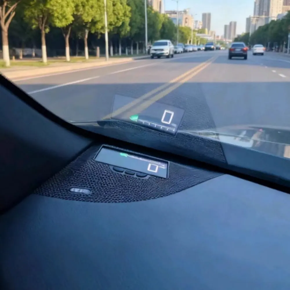 Car LED Projector For Cadillac CT6 CT6-V 2016–2022 Auto HUD Head-Up Display Windshield Safe Driving Assistance Accessories