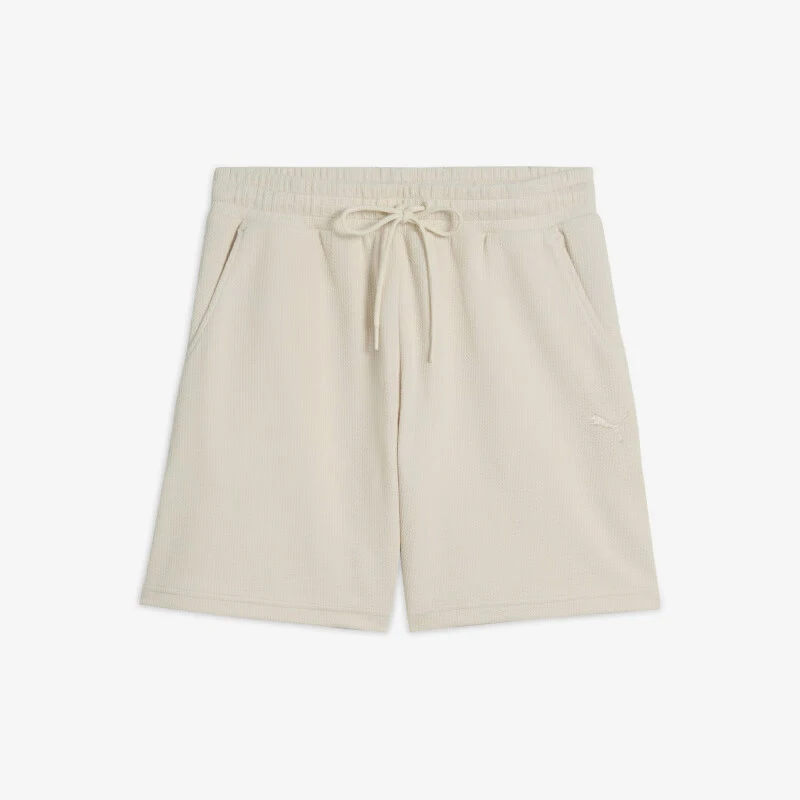 

Puma Genuine 2025 Summer Women's Loose-fit Minimalist Knit Embroidered Shorts 687715-87