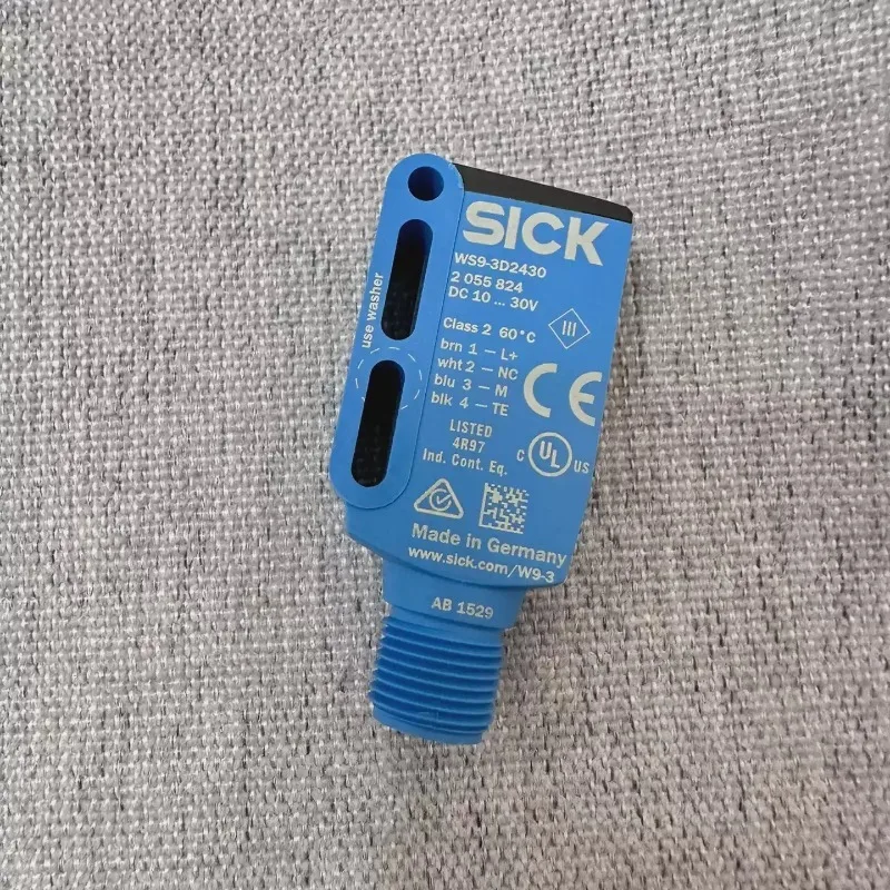 

SICK WS9-3D2430 2055824 Original Brand New Genuine. Sensor, Detection Distance Is 10 Meters.