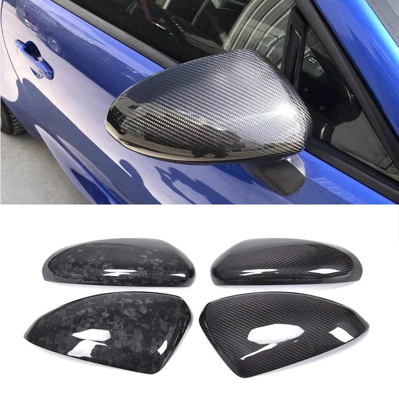 High Quality Dry Carbon Fiber Car Side Mirror Cover Caps Rear View Mirror Cover Caps Shells For Toyota GR86 For Subaru BRZ 2022