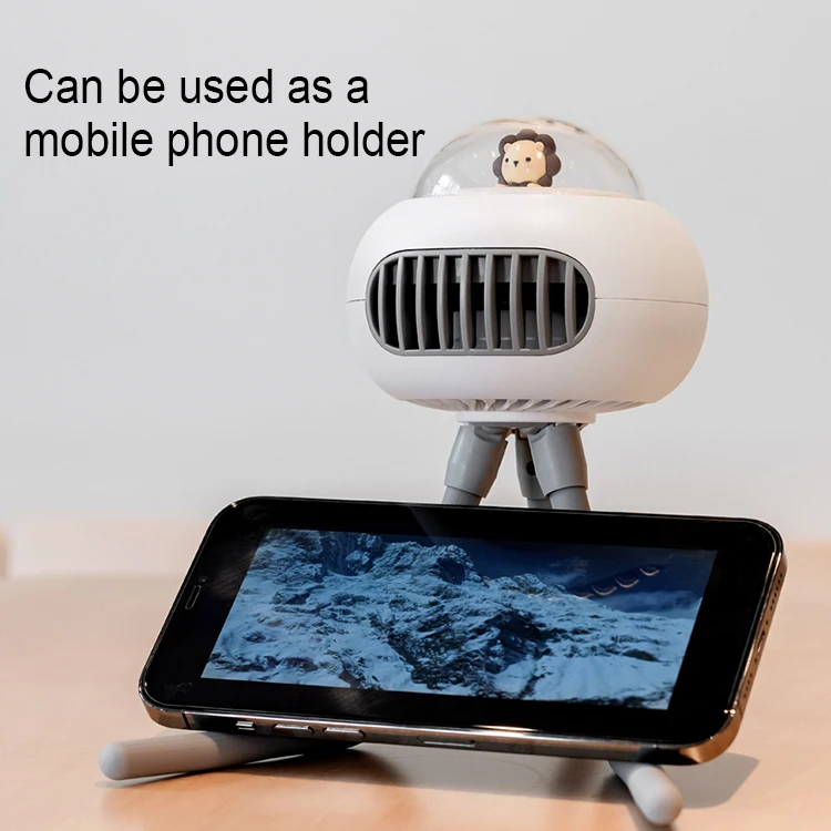 مروحة كهربائية ثلاثية القوائم لسطح المكتب بقدرة 1200 مللي أمبير في الساعة، مروحة محمولة قابلة لإعادة الشحن للسفر، مروحة عربة أطفال صغيرة بمنفذ USB