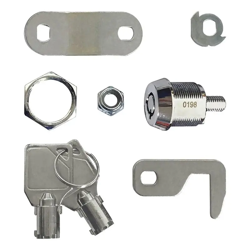[A93Z!】 Tubular Cam Replacement Lock Hook Tubular Cam Lock With Key For Storage Door Security File Drawer Cabinet