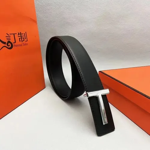 Imagen 2 del producto Cinturón de cuero de alta calidad de 3,8 cm para hombres de negocios, cinturones famosos de diseñador de marca de lujo para hombres, correa para pantalones vaqueros, cinturón con hebilla de Metal para hombres