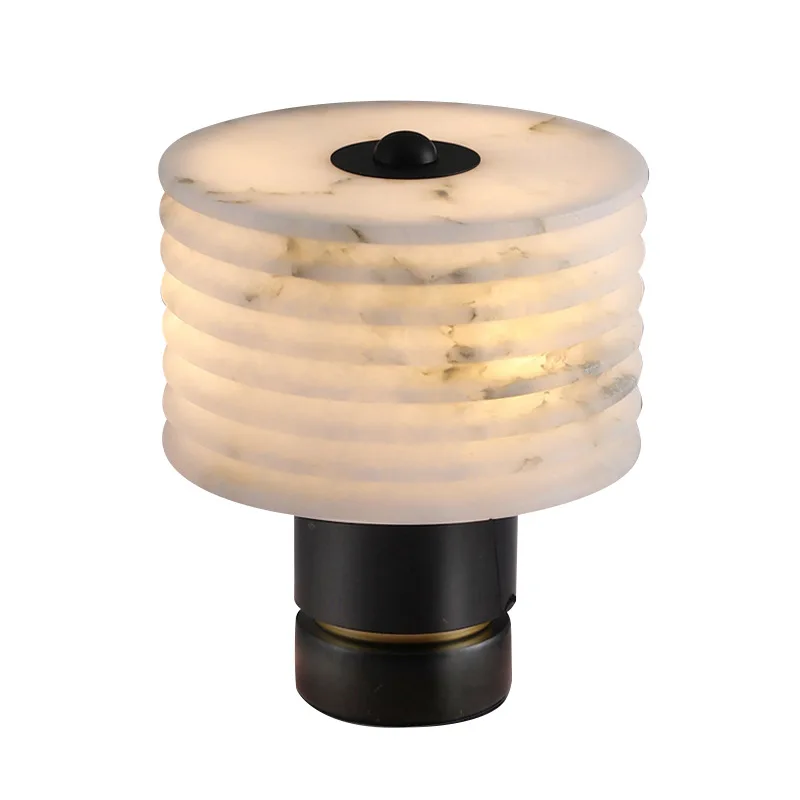

Marble table lamp, restaurant, bed and breakfast room, marble, decorative bedside lamp