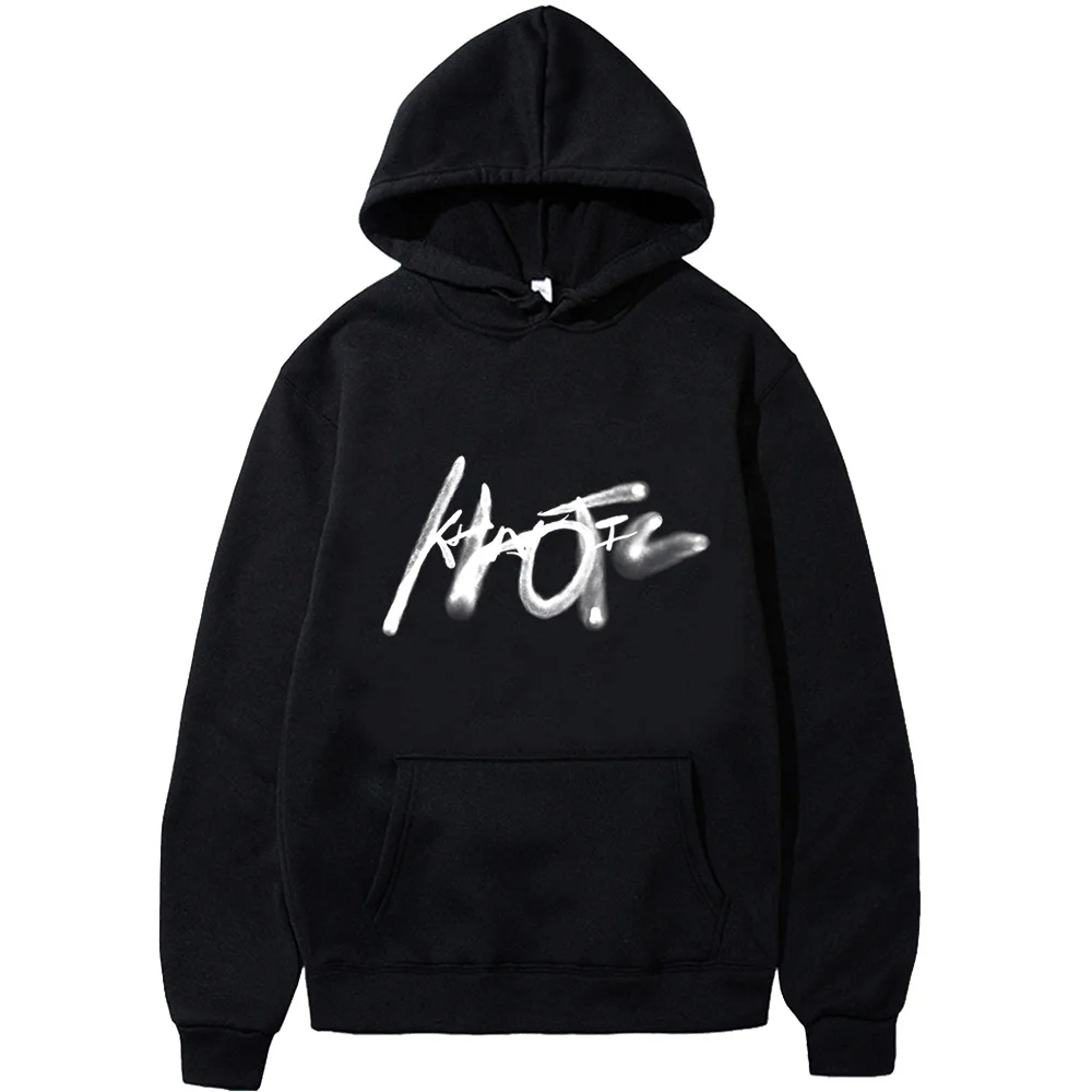 Sudadera con Capucha KHAOTIC Wiz Khalifa Otoño/Invierno, Sudadera de Alta Calidad para Otoño/Invierno con Forro Polar, Sudadera Cómoda Estilo Harajuku