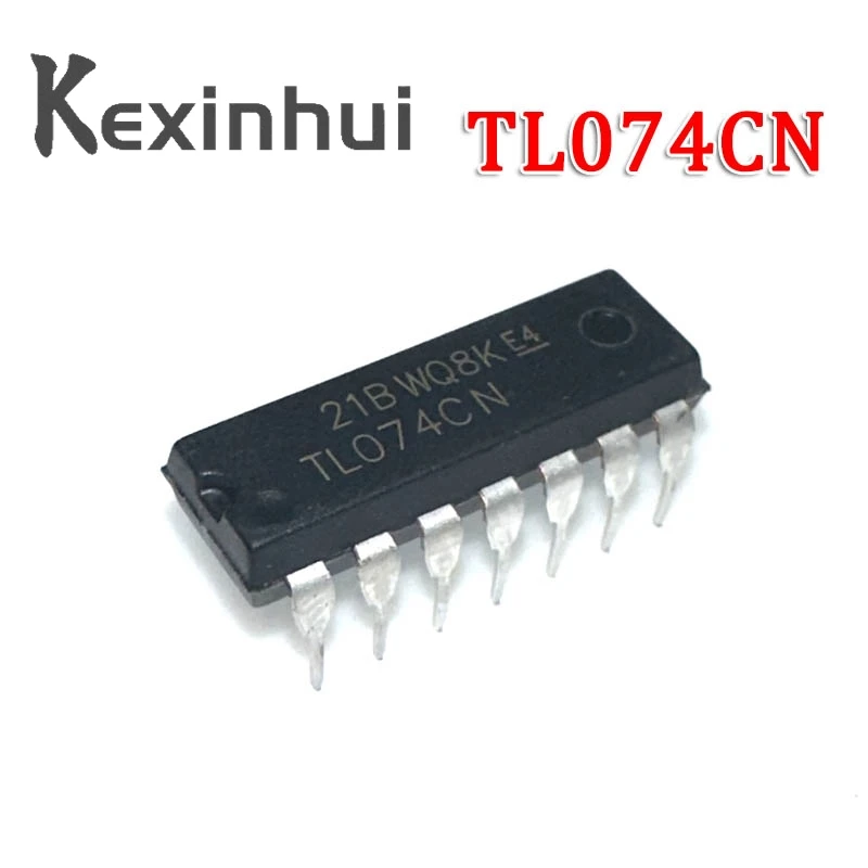 10pcs/lot TL074CN DIP14 TL064CN DP14 TL084C DIP new and original IC