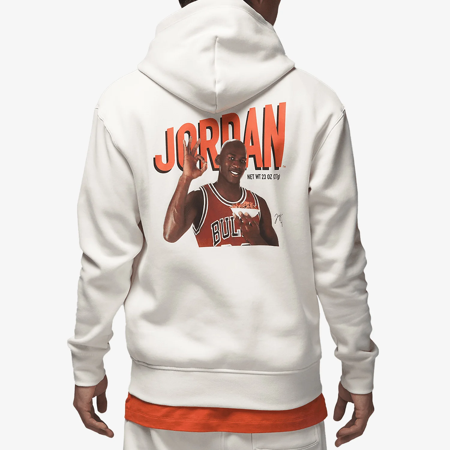 Nike Genuine Air Jordan Men's Fleece Hooded Sweatshirt DV7593-030