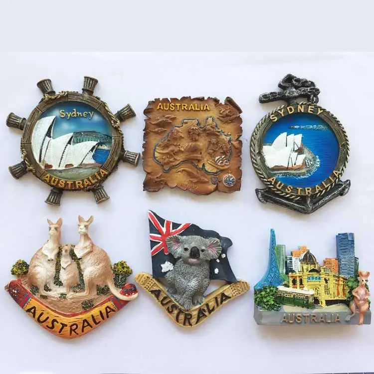 Australia Sydney 3D scenery travel souvenir magnetic refrigerator magnet creative decoration souvenir special price