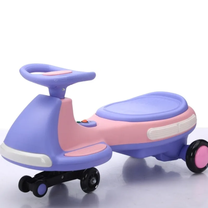 12V elektrische wiebel voor kinderen, autorit op LED-verlichting, muziek, anti-rollover, leeftijden 3 jongens, meisjes, binnen en buiten