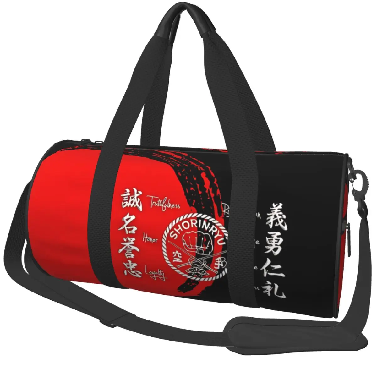 

Shorin Ryu Karate Спортивная сумка Bushido Values Портативные спортивные сумки Аксессуары для спортзала Тренировочная сумка Забавная сумка для фитнеса для мужчин и женщин