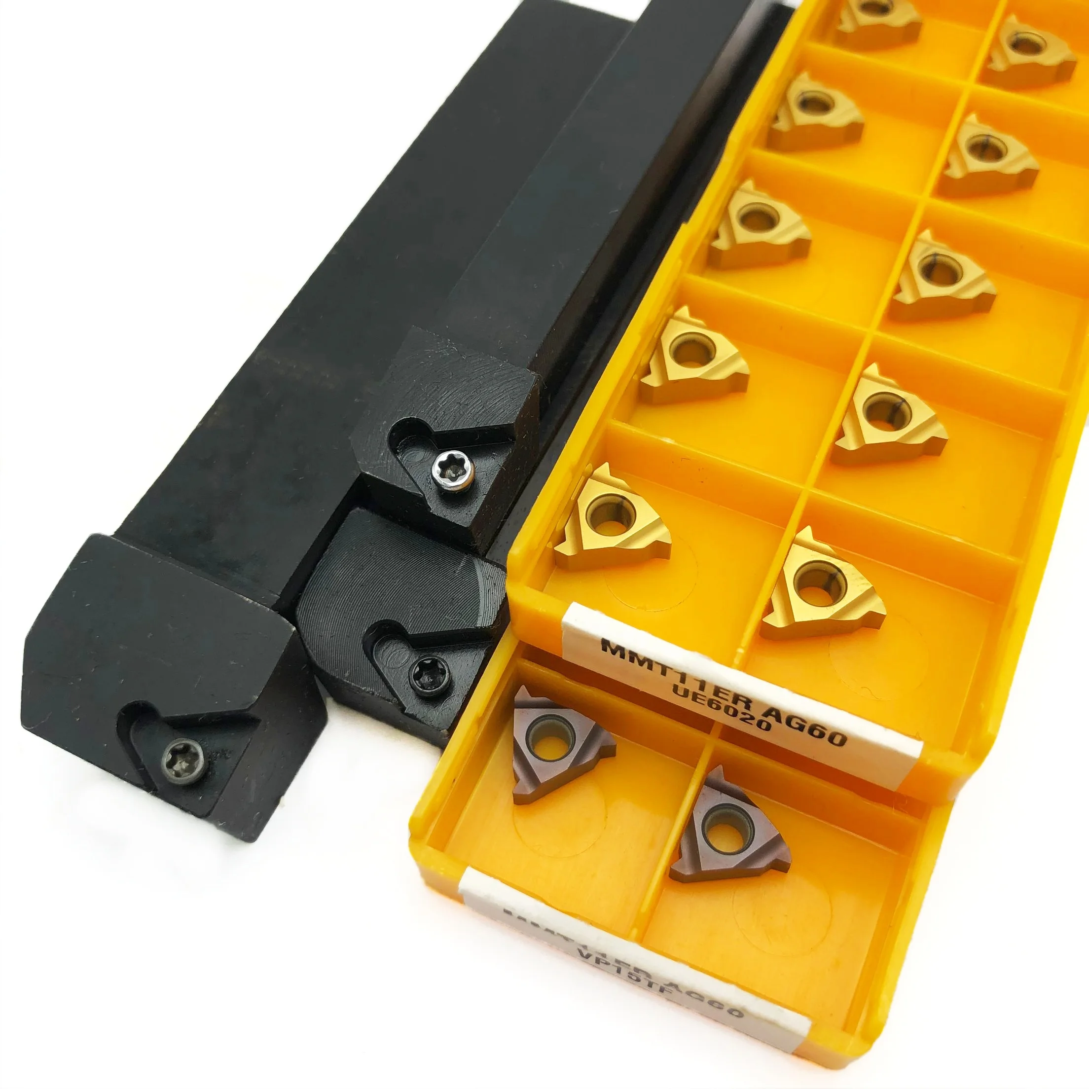 SEL1212 SER1616 SER1010เครื่องมือกลึงเกลียวภายนอก mesin bubut CNC เครื่องมือกลึงที่ยึดเครื่องมือสอดแถบน่าเบื่อเหมาะสำหรับ AG60 11ER