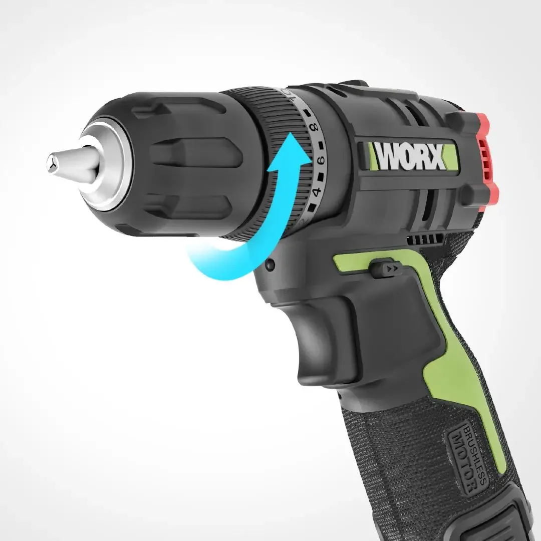 Xiaomi WORX Electric Drill WU131 Impact Drill Household Electric Screwdrive Rechargeable 3 in 1 Repair Tools for Makita Battery