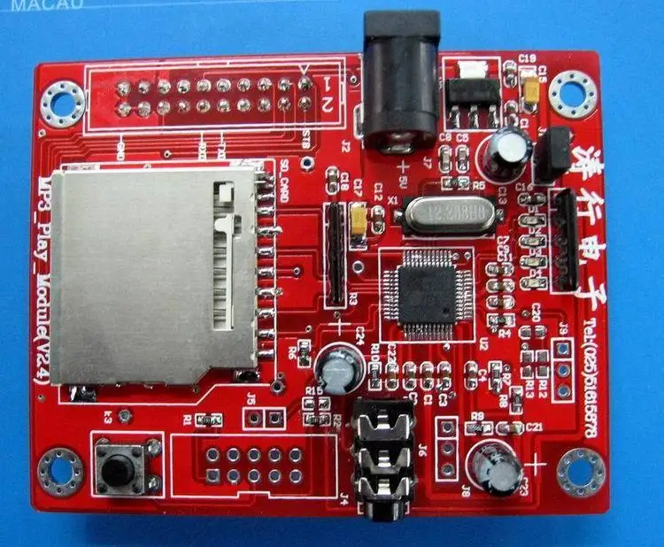 

Taoxing MP3 Module (V2.4), SD Card Player, RS232 Serial Port Control, Selection Playback