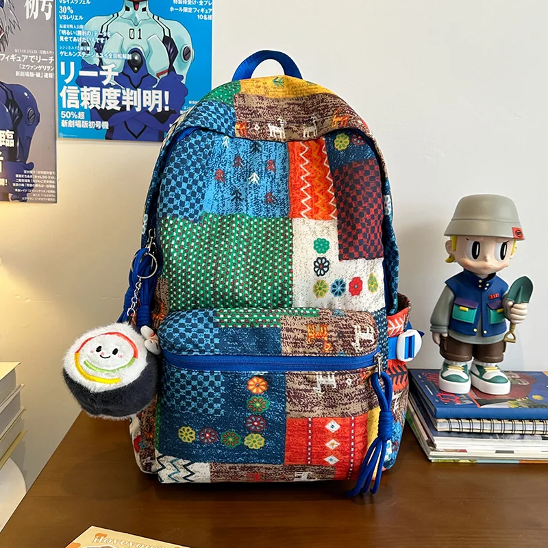 Teen Girls School Bag Lightweight School Backpack Travel Casual Daypack Fashion Rucksack Book Bag Middle High School Students