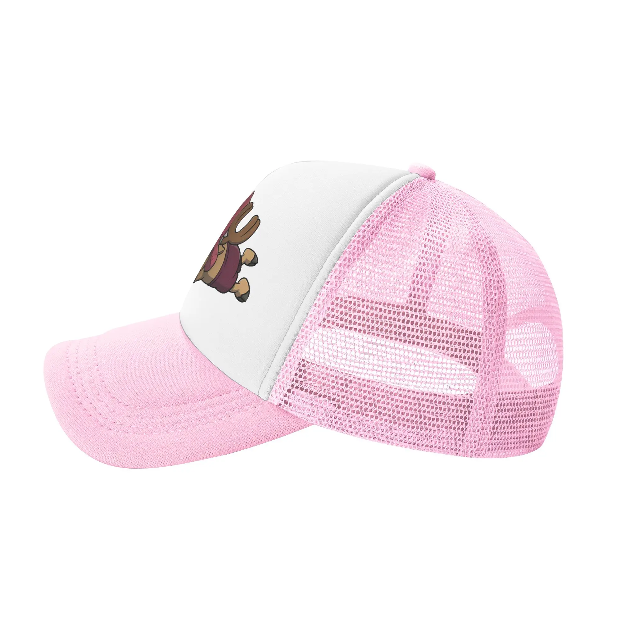 luffy Cartoon Anime Tony Tony Chopper Mesh Sun Hats  Tennis Skate Sun Visor Baseball Caps Unisex Men Classic Print Hip Hop Hats