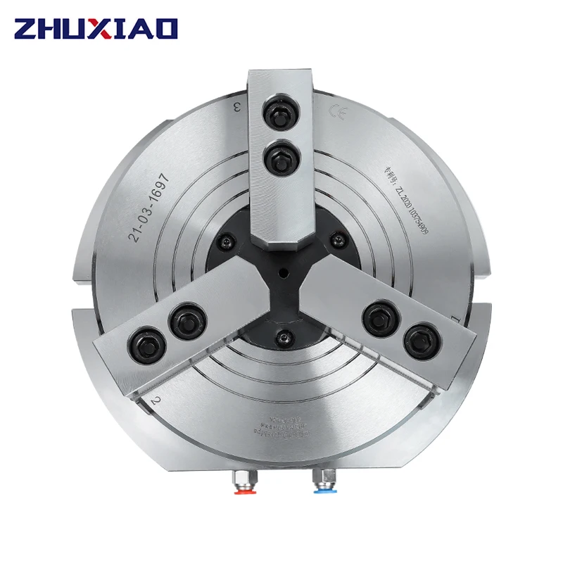 5 Inch 138mm Vertical Power Hollow Pneumatic Chuck