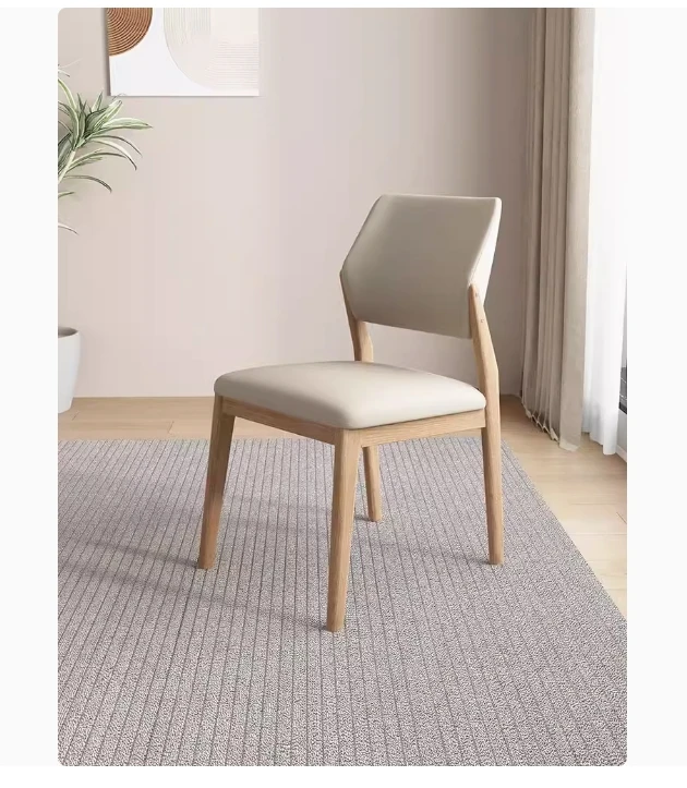 Italiaanse Lichte Luxe Eetkamerstoelen, Huishoudelijke Vrijetijdsrugleuning Stoelen, Onderhandeling Van Bureaustoelen, Minimalistische Koffiestoelen, Warm