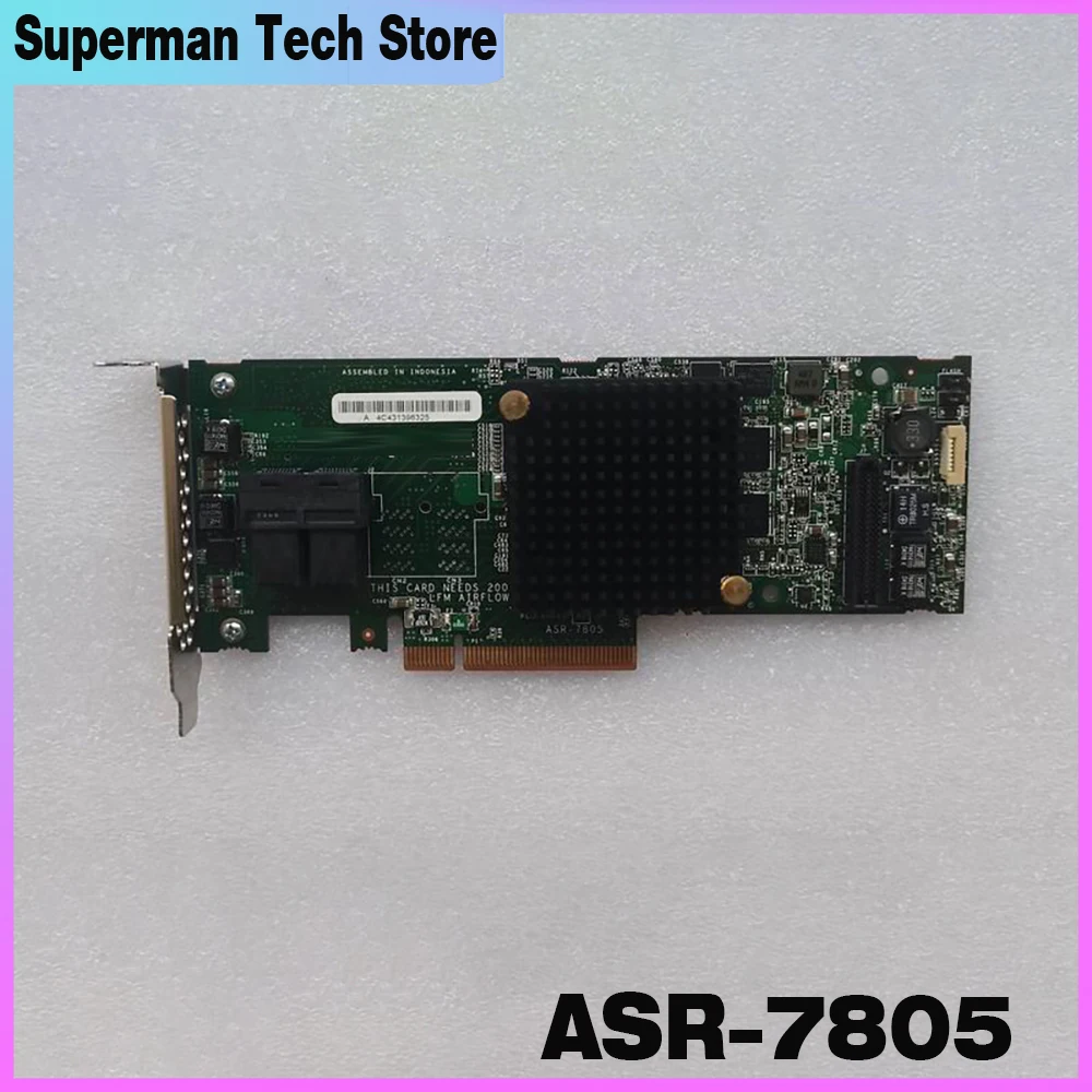 For Adaptec ASR-7805 SAS/SATA Disk array expansion card 12GB/S 1G cache PCIE*8 ASR7805