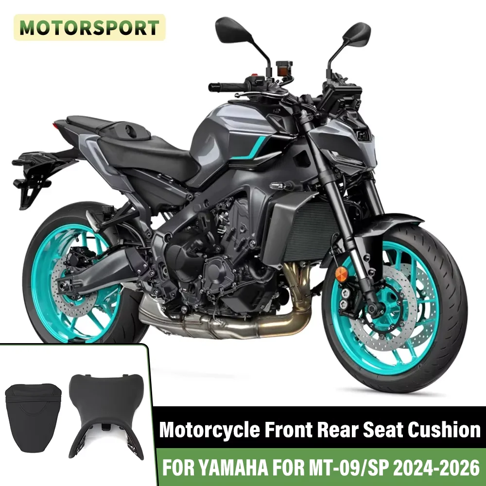 

FOR YAMAHA FOR MT-09 MT09 SP 2024-2026 Motorcycle Accessories Front Rider Seat Cushion Rear Pillion Passenger Seat Cowl Cushion